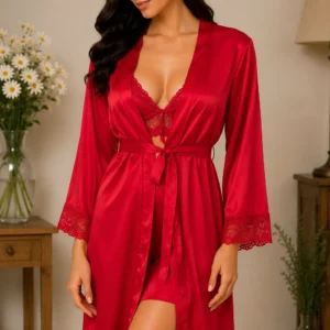 Redd mahroon nighty